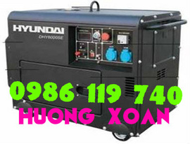 3 Pha chạy dầu, Máy phát điện Diesel Hyundai DHY 6000SE-3