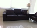 Tp. Hồ Chí Minh: Bán 1 bộ sofa da simili, màu nâu. Kích thước 2. 2m x 1m ( DxS). Ghế 1mx1m CL1393035P6