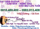 Tp. Hồ Chí Minh: dạy đàn gò vấp - dạy đàn guitar CL1485154