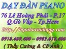 Tp. Hồ Chí Minh: Dạy đàn piano . dạy đàn cho mọi độ tuổi - thời gian CL1486431