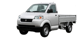 xe tải suzuki carry pro thùng lững màu bạc