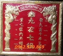 Tp. Hồ Chí Minh: Bộ liễn thờ cửu huyền thất tổ, nơi làm hoành phi câu đối bàng đồng CL1372317