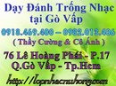 Tp. Hồ Chí Minh: Dạy đánh trống nhạc gò vấp CL1488032
