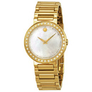 Tp. Hồ Chí Minh: Đồng hồ nữ Movado Concerto Mother of Pearl Gold-plated Ladies Watch 0606422 RSCL1174648