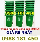 Tp. Hồ Chí Minh: Thùng rác công cộng 120 lít 240 lít tại Sài Gòn và các tỉnh phía Nam CL1490517P6