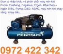 Tp. Hà Nội: Máy nén khí Pegasus TM-V-0. 36/ 8, máy nén khí dây đai, máy nén khí đầu nổ CL1491183