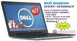 Dell i5547-12500sLV I7-4510U, 16G, 1TB, FHD cam ung, W8. 1