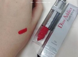 Bán son Dior Fluid 754 Pandore đỏ hồng