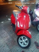 Tp. Hồ Chí Minh: Bán xe Vespa Primavera 125, màu đỏ, mới 99%, chạy 3000km CL1499728P2