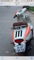 Tp. Hà Nội: Bán xe piaggio vespa lambretta màu trắng hồng, máy êm, không 1 vết xước CL1504477P5