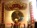Tp. Hồ Chí Minh: Hoành Phi, Cuốn Thư, Câu Đối máng ốp, đồng vàng, chạm tinh xảo CL1499713