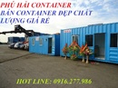 Hải Dương: Bán và cho thuê container văn phòng Kho, Lạnh đẹp giá rẻ LH 0916277986 CL1508184P7