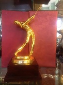 Tp. Hồ Chí Minh: Tượng đánh golf mạ vàng cao 25cm, quà tặng giải thưởng golf, tượng trang trí ngh CL1500479