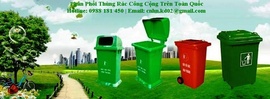 Thùng rác 120 lít và 240 lít giá rẻ giao ngay số lượng lớn