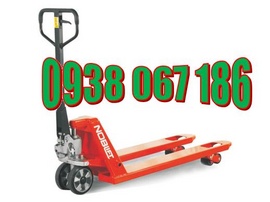 Báo giá xe nâng tay kéo pallet hàng bằng tay 2500kg / Xe nâng tay thấp inox