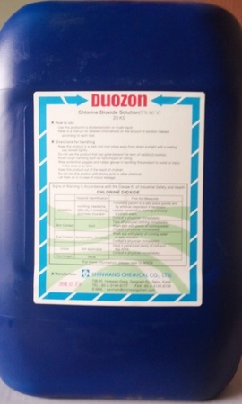 Chlorine Dioxide xử lý ao nuôi, xử lý đầm tôm