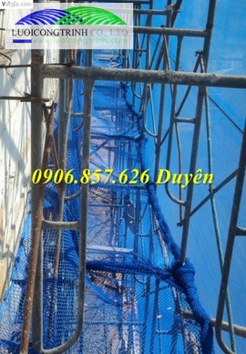 Lưới an toàn chống rơi công trình xây dựng