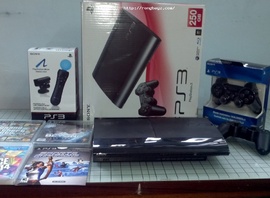 Bán máy game Sony Playstation 3 PS3 Slim 250GB kèm phụ kiện