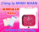 Đồng Nai: Máy chấm công thẻ giấy Đồng Nai Mindman M960/ M960A - tặng thẻ CL1508543