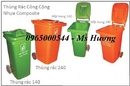 Tp. Hồ Chí Minh: PHÂN PHỐI GIÁ SỈ RẺ NHẤT: Thùng rác nhựa, thùng rác 120-240 lít CL1509156