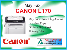 Canon L170, Máy Fax in laser Canon L170