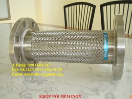 DN50 x 2500mm 2 đầu ren-khớp giãn nở-ống bù trừ áo-khớp nối mềm