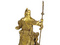 [2] Mẫu tượng quan công đứng cầm đao, quan công đứng bệ đá, tượng quan công cao 25cm