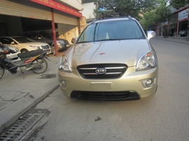 Kia carens 2. 0 2008, số tự động, nhập khẩu Hàn Quốc, máy dầu, màu vàng