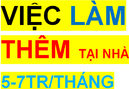 Tp. Hồ Chí Minh: Việc làm thêm tại nhà tại tp hcm, 2-3 giờ / ngày thu nhập 5-7 triệu/ tháng CL1520934