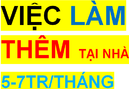 Tp. Hồ Chí Minh: Cần tuyển CTV làm thêm tại nhà 2-3 giờ/ ngày thu nhập 5-7 triệu/ tháng CL1520718