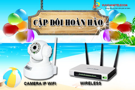 Mua camera IP Vantech 6200HV nhận ngay wireless chính hãng