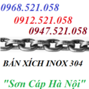 Tp. Hà Nội: Xích Inox 304 bán hà nội 0968. 521. 058 bán mã ní Inox, móc cẩu xích rẻ RSCL1701708