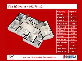 Cần bán căn hộ 102m2 chung cư Hyundai Hillstate Hà Đông – Hà Nội