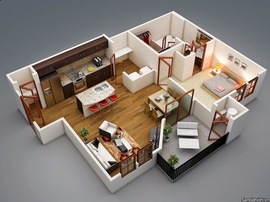 Nhanh tay đặt chố căn hộ 3 phòng ngủ 82m2 chung cư HH2A Linh Đàm