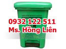 Tp. Hồ Chí Minh: New: Thùng rác y tế 20 lít đạp chân xanh, vàng, trắng đen, thùng chở hàng xe máy RSCL1120212