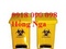 [1] Bán thùng rác 240 lít màu vàng , xanh, trắng, đen, thùng rác y tế, thùng rác