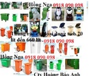 Tp. Hồ Chí Minh: bán thùng rác môi trường, thùng đựng rác công nghiệp, thùng rác 2 bánh xe có nắp CL1488288