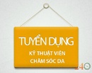 Tp. Hồ Chí Minh: Tuyển Nhân Viên Chăm Sóc Da Spa CL1535214