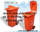 Tp. Hồ Chí Minh: Xe thu gom rác 3 bánh xe, xe đẩy rác, xe rác nhựa, xe rác công nghiệp xe rác 660 CL1536045