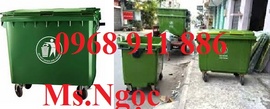 Thùng rác 660L nhập khẩu giá rẻ nhất toàn quốc