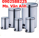 Tp. Hồ Chí Minh: Bán Thùng rác đạp chân, thùng rác oval, nắp lật, Thùng rác văn phòng giá rẻ-HCM CL1537895P5