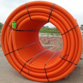 Báo Giá Ống Nhựa Ruột Gà HDPE bảo vệ dây cáp điện