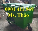 Tp. Hồ Chí Minh: xe thu gom rác 3 bánh hơi, xe đẩy rác, xe chứa rác, xe rác 660 lít, 1000 lít CL1538085