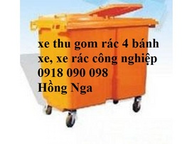 thùng rác nhựa, thùng rác môi trường, thùng rác 2 bánh xe, xe rác môi trường