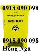 Tp. Hồ Chí Minh: Thùng rác y tế đạp chân , thùng rác y tế 15 lít màu đen , thùng đựng chất thải l CL1539211P3