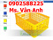 [4] Bán Sóng nhựa HS0199, Thùng nhựa đan HS005, HS004 tại HCM. q12