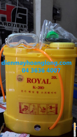 Địa chỉ bán bình phun thuốc sâu sạc điện ROYAL giá rẻ nhất.