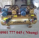 Tp. Hà Nội: máy nén khí dây đai PEGASUS 2 đầu nén, 2 MOTO Model: TM-V-0. 25/ 12. 5 x2-230L CL1542866P3