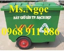 Tp. Hồ Chí Minh: xe thu gom rác 660l, xe đẩy rác, thùng rác CL1690691P9