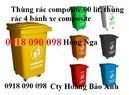 Tp. Hồ Chí Minh: thùng rác nhựa, thùng chứa rác 2 bánh xe, thùng rác công cộng, thùng rác RSCL1690231